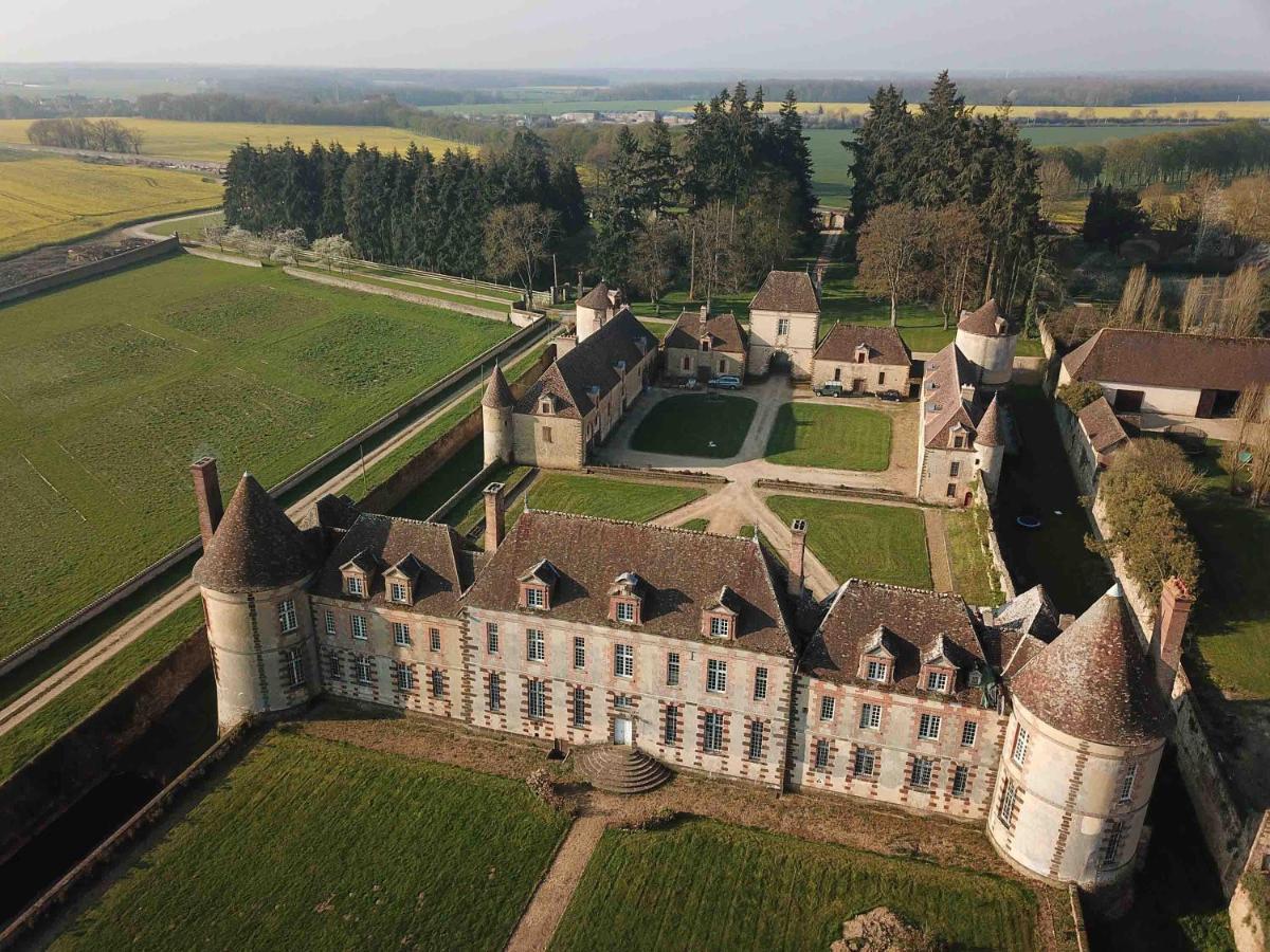 Chateau De La Riviere Bed and Breakfast Pontgouin Buitenkant foto